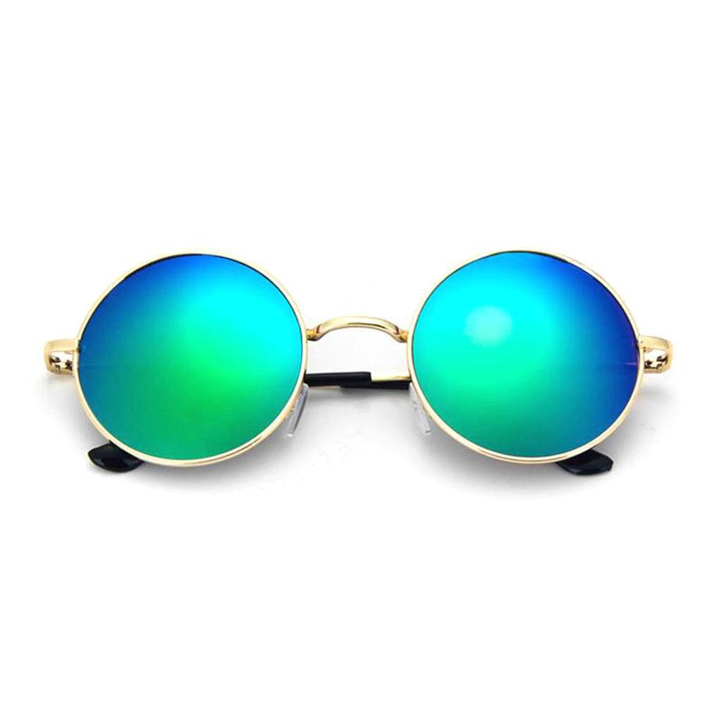 Новые брендовые дизайнерские классические поляризационные круглые солнцезащитные очки для мужчин, маленькие винтажные очки в стиле ретро