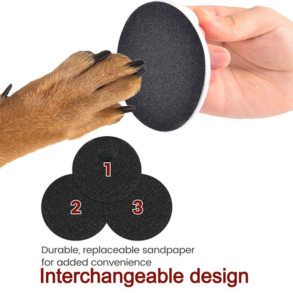 Replacement Pet Supplies Dog Nail File Ergonomic Reusable Dog Nail Scratch Board Universal Nail Sandpapers