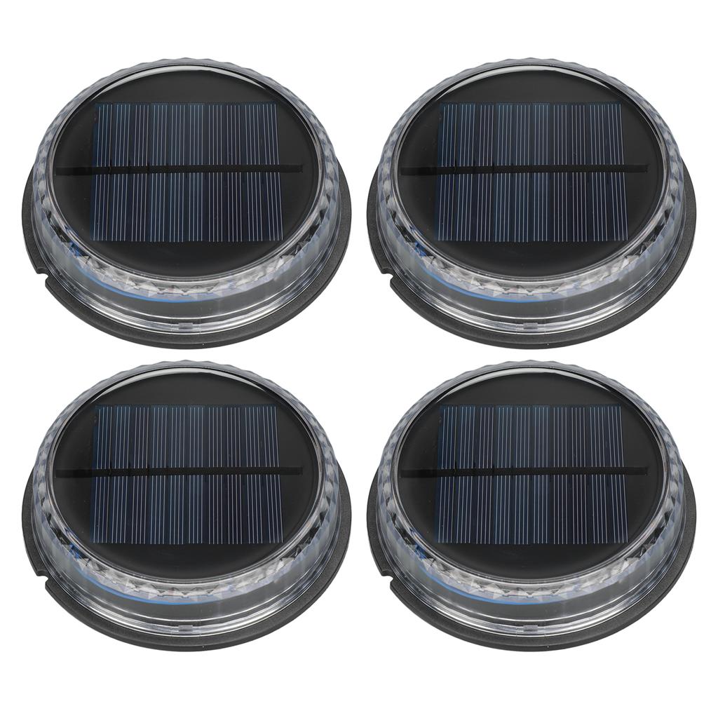 Solar Lawn Light IP65 Waterproof Solar Ground Light for Yard Deck Patio Pathway Walkway Warm Light