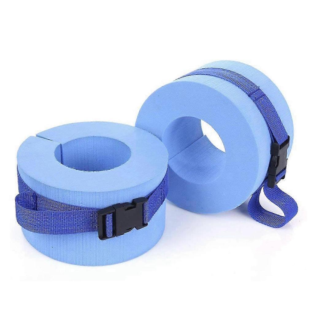 Swimming Weighted Wristbands, 4-Pack for Ankles and Arms, EPS Foam with Adjustable Buckles