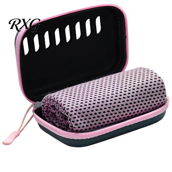 Cooling Towel for Sports with Carrying Case, 30x80cm Instant Microfiber Ice Outdoor Gear Towel, Portable Quick Drying Gym Workout Yoga Running