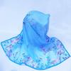 Scarf for Middle-aged Women Summer Thin Square Scarf Sunscreen Shawl Fashionable Shawls for Women