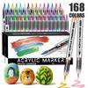 Manufacturers Direct Liquid Soft Head Plastic Gel Pen 0.5mm Color Children Art Diy Student Painting Graffiti Paper