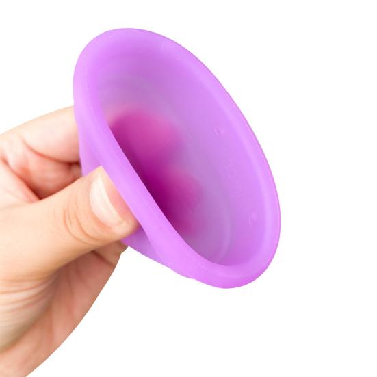 Period Cup Non-slip Prevent Gynecological Diseases No Side Effects Foldable Design Washable Physical Leakproof Reusable Women Period Menstruation