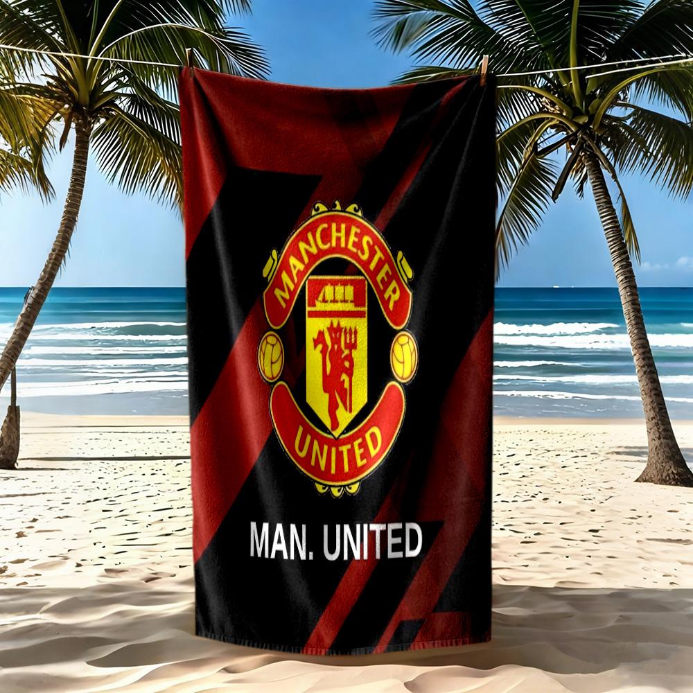 Manchester Beach Towel Super Soft Absorbent Comfortable Lightweight