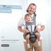 Ergonomic Baby Carrier with Hip Seat Waist Stool Adjustable Newborn To Toddler Carrier for Breastfeeding Comfort Safe Hands Free Baby Waist Stool