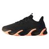 Non-Stop Anti-Slip Wear-Resistant Low-Top Running Shoes Men Sneakers Black Orange 112245523-2