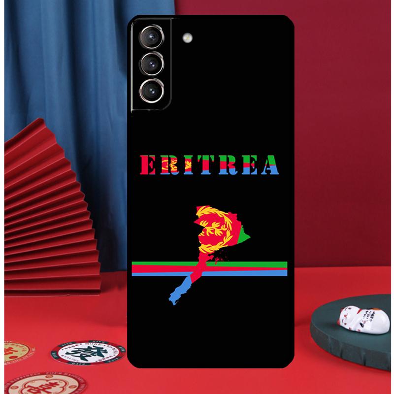 Eritrea Flag Phone Case For Samsung Galaxy S25 Ultra S9 S10 S20 S21 FE S22 S23 Plus S24 Ultra Back Cover