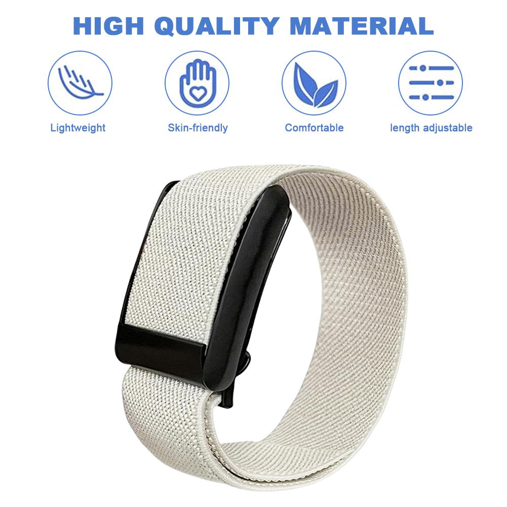 Nylon Fitness Band Breathable Portable Fitness Tracking Band Adjustable Smart Watch Stretchy Band for Whoop 4.0 Women Men