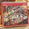 11 Scenes Scenery Sticker Book Desk Storage Series Miniature Scene Sticker  Kid Gifts