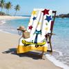 Pete Cat Fashion Beach Towel: Ideal for Summer Adventures Soft, absorbent and quick drying suitable for swimming and bathing