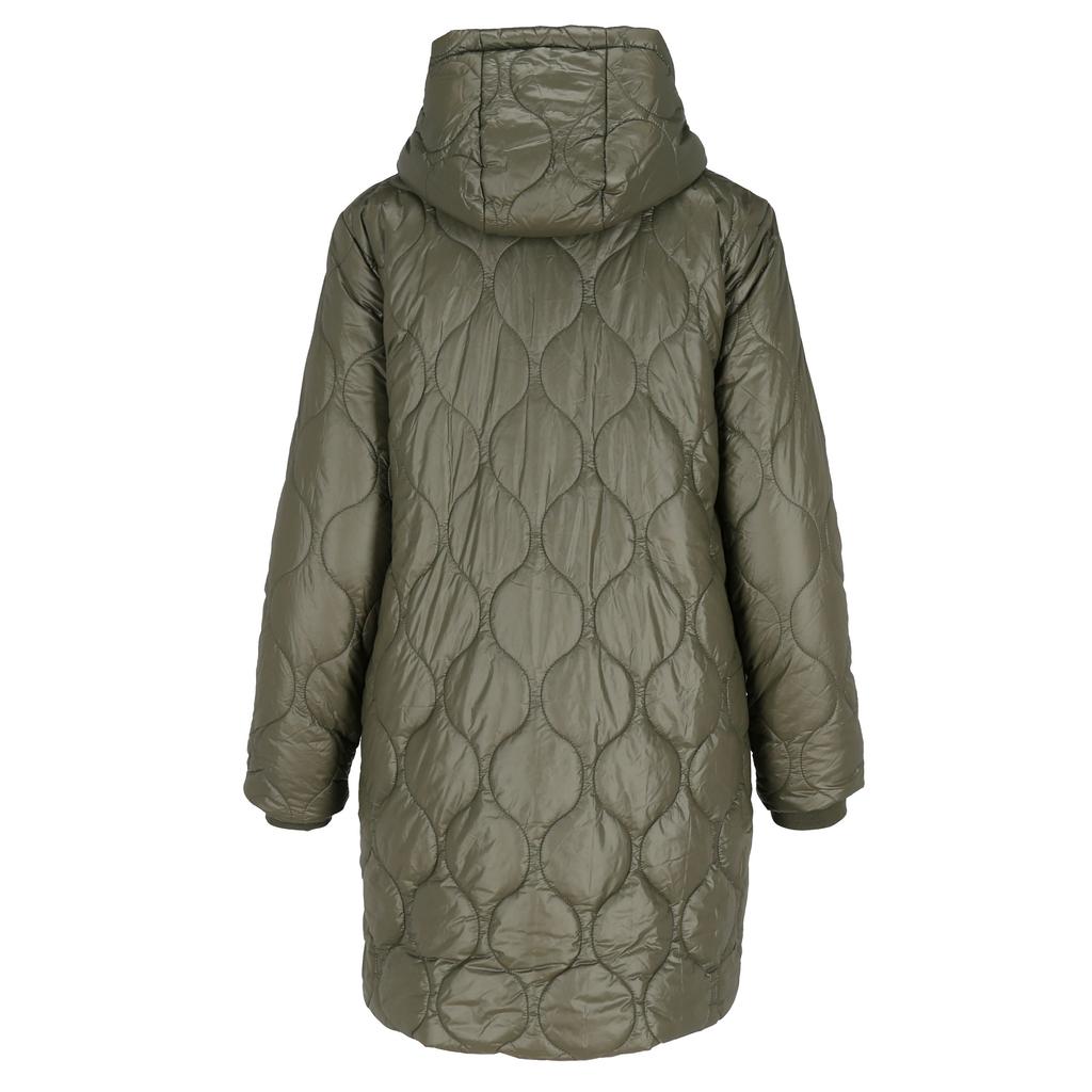 WOMEN' QUILTED LIGHTWEIGHT JACKET WITH HOOD