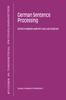 Книга German Sentence Processing : 24