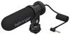Behringer Stereo Condenser Shotgun Microphone for Cameras Terminal XY Method VIDEO MIC X1 Black 3.5mm