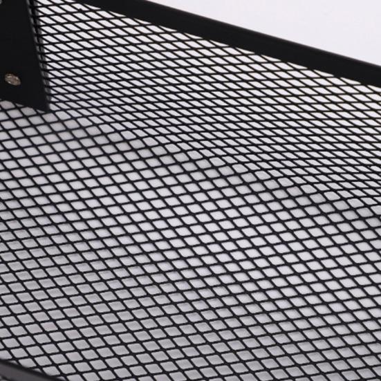 Rack Large Side Opening No Drill Hollow Cable Management Tray Desk Cable