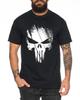 Punish - Men's Jon Bernthal Skull Logo Comics T-Shirt-