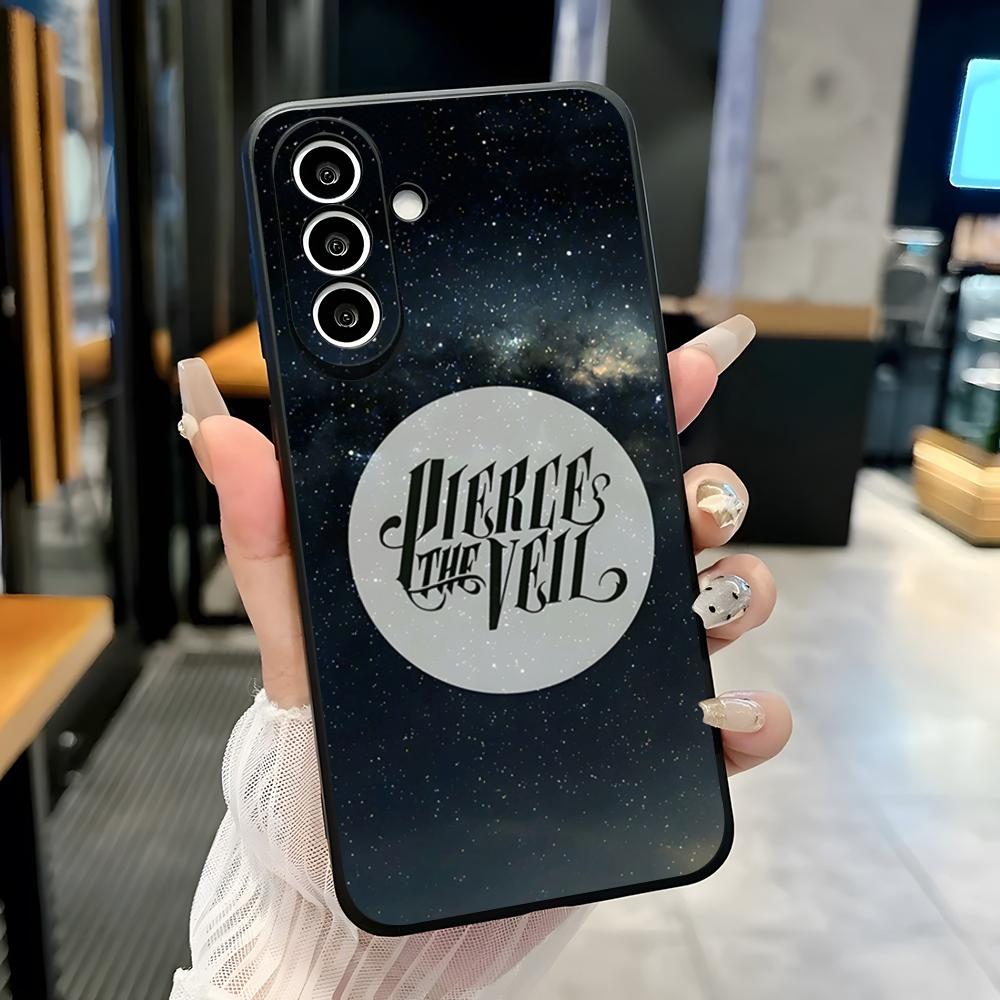 Чехол для телефона P-Pierce The Veil Band для Samsung A25 A13 A33 5G A54 A36 A35 A56 A52 A14 Ударопрочный мягкий чехол