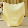 Stylish Female Panties Thin Flat Belly Moisture Wicking Solid Color High Waist Women Briefs Inside Wear