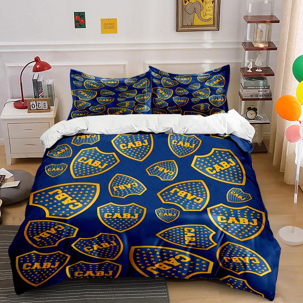Blue CABJ Shield Bedding Set Bedding Duvet Cover Set Duvet Cover Pillowcases (1 * Duvet Cover 2 * Pillowcases, without duvet insert)