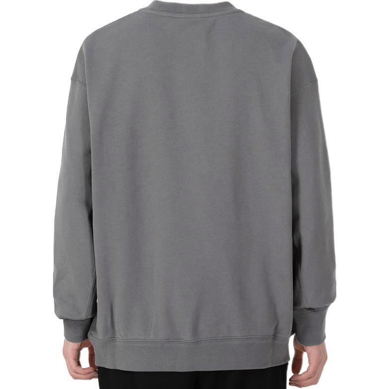 Nike Sweatshirts Men's Iron Gray Crew Neck Moderate Other (Unisex) Sweatshirts DR7836 068