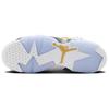 Кроссовки Air Jordan 6 Retro GS Yellow Ochre Kids Белый Черный 384665-170