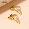 Geometric Finger Claw Rings Creative Design Copper Ring Geometric Ring  Subcultural Fashion