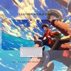 Анимация ONE PIECE Monkey D. Луффи Ророноа Зоро Кожаный коврик для мыши Большой Мультяшная Анимация Общежитие Компьютерный стол Нескользящая Водонепроницаемая Скатерть