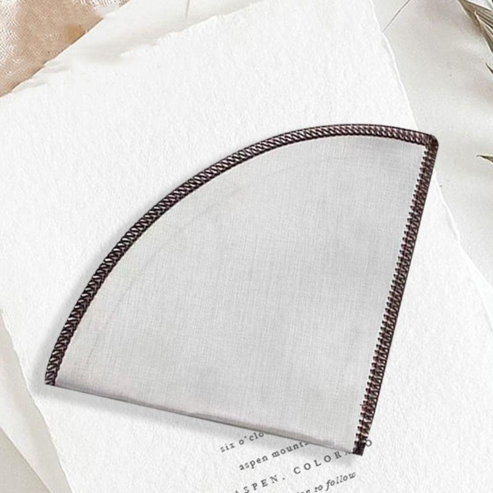 Фильтр-сито из нержавеющей стали с мелкой сеткой, прочный, капельный, для кофе, заваренного вручную