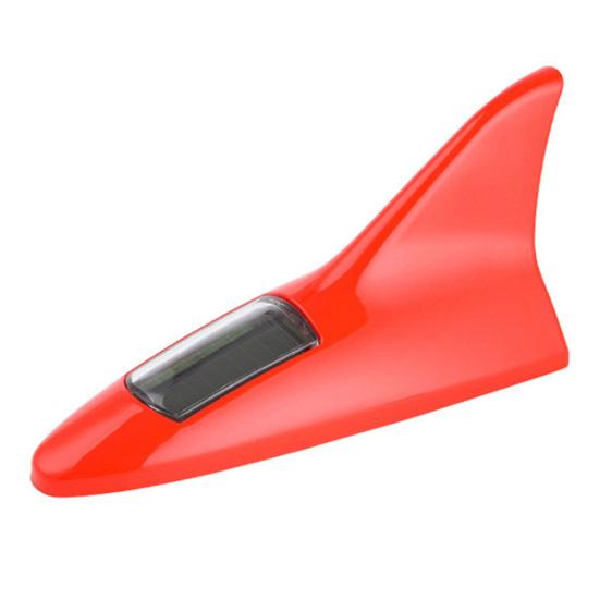 Antenna High Light Solar Power Brightness Pc Engineering Plastic Sharkfin Warning Led Light For Car