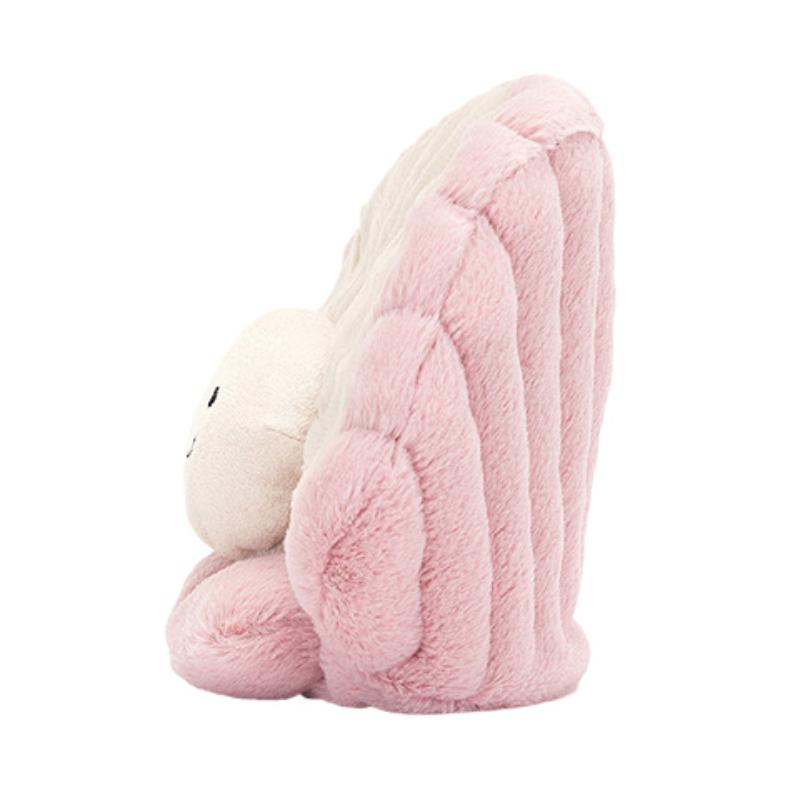 Jellycat Серия Океан Клеми Моллюск Успокаивающая Кукла Плюшевая Кукла 16 см высотой