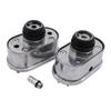 Valve Cover Breather Pcv Combo Kit Repair Parts Easy tallation Professional Replace Aluminum Finned for Fordmopar Sbc350