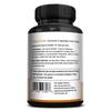 Bcuelov Organic Mushroom Supplement, 10-Mushroom Superfood Blend, 1.5g, Vegan, 120 Caps