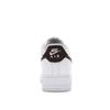 Nike Air Force 1 07 белые бордовые кроссовки Crush мужские FJ4146-112