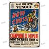 TT Races 1953 Винтажный металлический плакат мотоцикл ретро жестяная вывеска гараж настенное искусство декоративная табличка современный домашний декор эстетические подарки