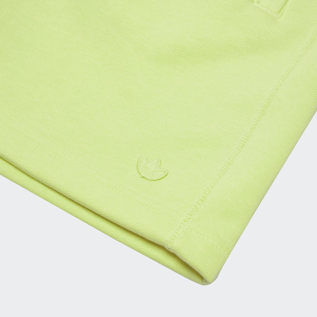 Adidas Originals Trefoil C Short Ft Спортивные шорты на шнурке Мужские брюки Светло-желтые HF6353