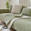 Solid Color Chenille Sofa Cushion Four Seasons Universal Non-Slip Mat Sofa Cover Slipcover