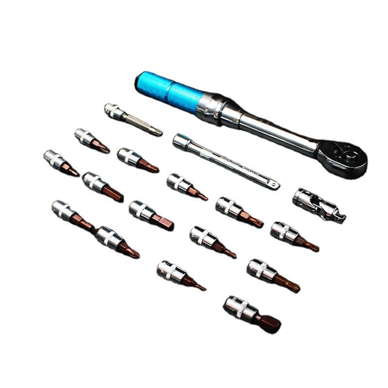 Easy to Carry Bicycle Set Torque Wrench 18 Piece Set OEM Factory