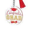 30 шт. Акриловые брелки для ключей с выпускным, поздравляю с выпускным, с кисточкой, класс