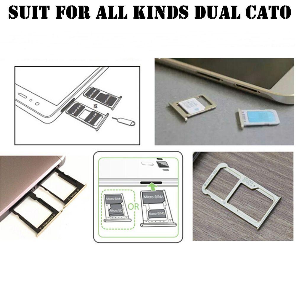 Универсальный для Micro SD Extender Nano Cato Android Phone TF Hybrid Sim Slot Dual SIM Card Adapter