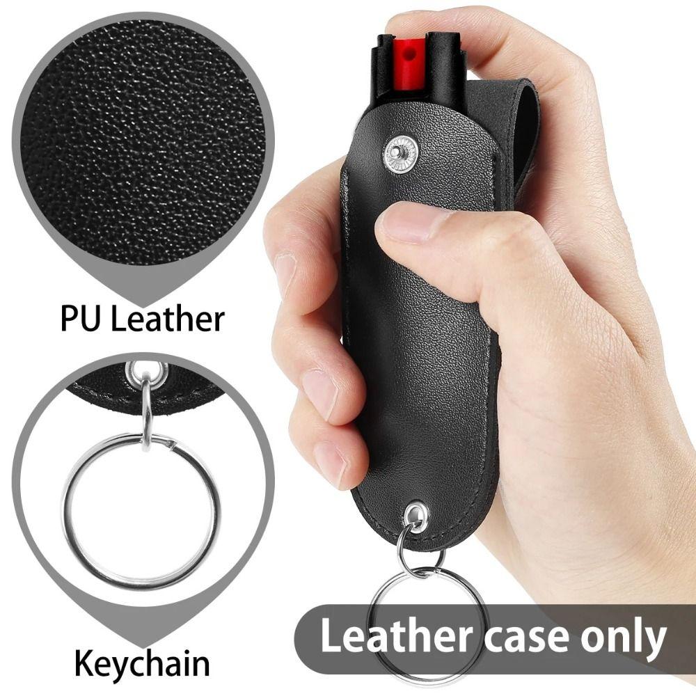 Mini Self Defense Spray Holder Durable Spray Keychain Pepper Spray Case Self Defense Accessories