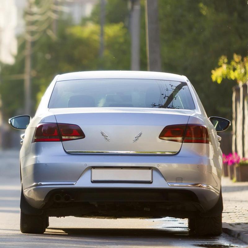 3D Крылья Ангела Автонаклейки 3D Наклейки на Авто Внешние Автоаксессуары Сплав Цинка Авто Украшения 3D Значок Эмблема Наклейка Для Автомобиля