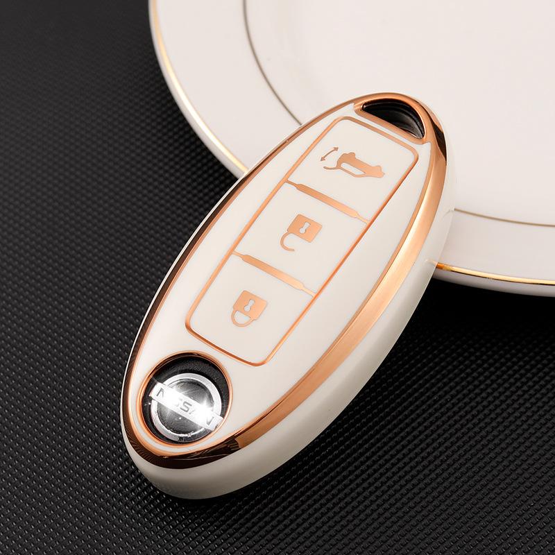 New Fashion TPU Car Remote Key Case Cover Shell For Nissan Qashqai X-Trail T31 T32 Juke J10 J11 Tiida Altima Pathfinder Kicks For Infiniti