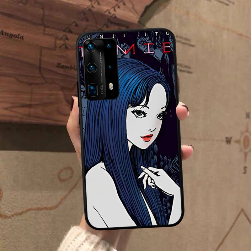 Чехол для телефона Junji Ito Terror Horror Anime для Huawei P50 P40 E P30 P20 Pro P10 Lite P Smart Y6 Nova3E Honor10