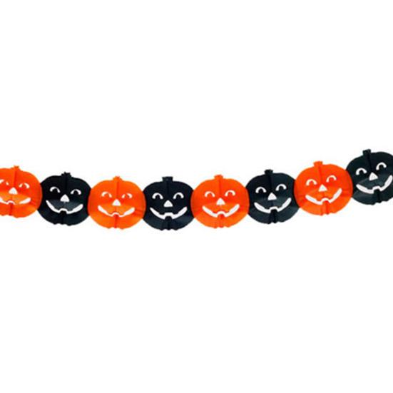 1 Тянуть Хэллоуин Подвесная Гирлянда Праздничное Торжество Простая Установка Ужасающая Украшение Бумага