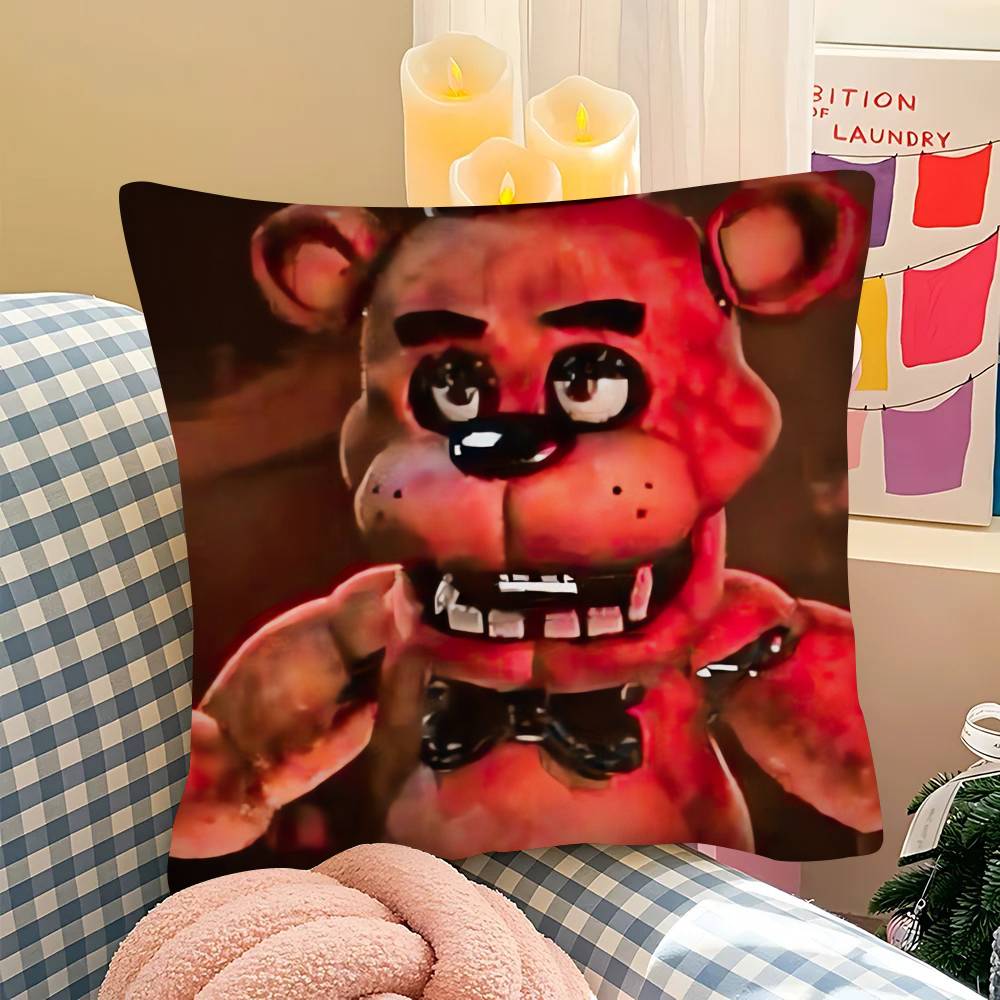 1 шт. F-Fnaf Пять Ночей с Фредди Наволочка Модная Квадратная Наволочка Спальня Диван Комната Ins Декор Отдых