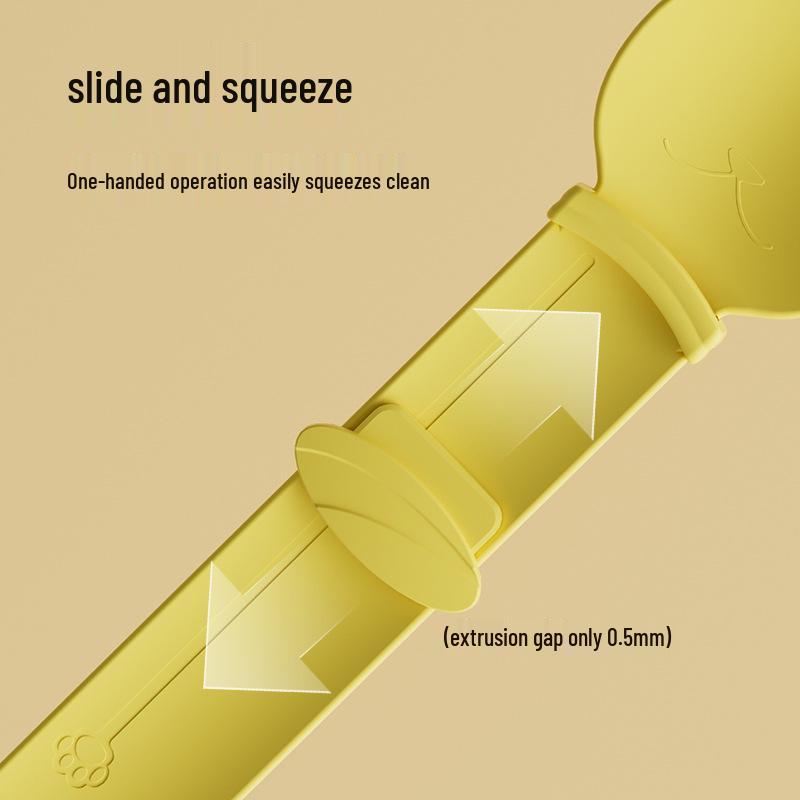 Hangable Non-Spill Anti-Bite Cat Feeding Spoon