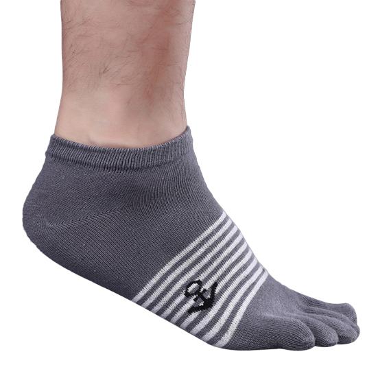 Breathable Men's Five Finger Toe Socks Casual Comfortable Soft Sports Home Wear