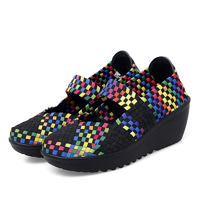 New Fashion Thick Bottom Large Size Women's Shoes 35-42