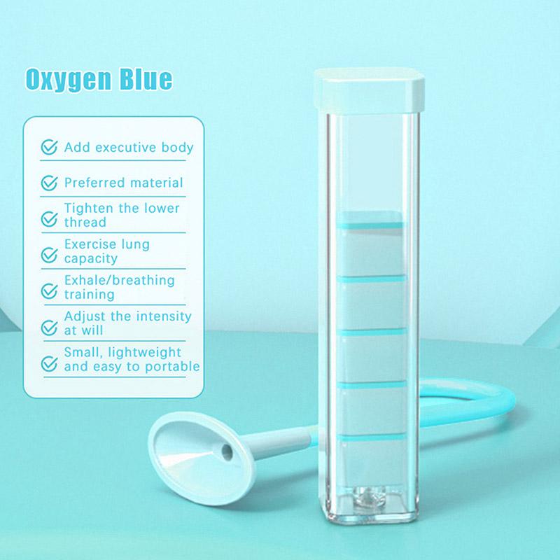 Тренажер для дыхательных упражнений – Тренажер для мышц живота и Улучшитель емкости легких, Подходит для мужчин, женщин и взрослых