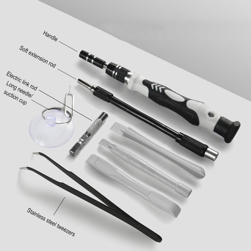 Набор отверток 115 в 1, многофункциональный комбинированный ручной инструмент для обслуживания автомеханики, снятия часов и мобильного телефона